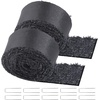 image:imageVEVOR Rubber Mulch Mat Roll 96 x 22 in Recycled Rubber Mulch Mat 05 Thick Cuttable Reduced Weed Growth NaturalLooking Weed Barrier Mat Permanent Walkway Pathway for Landscaping120 x 45 in