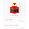 image:imageVEVOR Safety Gas Can 25 Gallon Type I Red Safety Can for Liquid Material with Stainless Steel Flame Arrester SelfClosing Lid amp PE Funnel Carbon Steel Flammable Saving with Handle