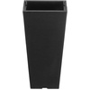 image:imageVEVOR Set of 2 Tall Planters for Outdoor Plants 22 inch Black Tall Planter for Indoor Plants Modern Planters for Front Porch Patio Balcony Plant Container Flower PotsBlack