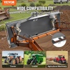image:imageVEVOR Skid Steer Attachment Plate 38 Skid Steer Mount Plate with 228 Hitch Receiver Quick Attachment Loader Plates Compatible with Deere Kubota Bobcat Mahindra Skids Steers Tractorskid steer plate