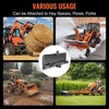 image:imageVEVOR Skid Steer Attachment Plate 38 Skid Steer Mount Plate with 228 Hitch Receiver Quick Attachment Loader Plates Compatible with Deere Kubota Bobcat Mahindra Skids Steers Tractorskid steer plate