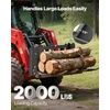 image:imageVEVOR Skid Steer Attachment Plate 38 Skid Steer Mount Plate with 228 Hitch Receiver Quick Attachment Loader Plates Compatible with Deere Kubota Bobcat Mahindra Skids Steers Tractor38 Inch