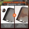 image:imageVEVOR Skid Steer Attachment Plate 38 Skid Steer Mount Plate with 228 Hitch Receiver Quick Attachment Loader Plates Compatible with Deere Kubota Bobcat Mahindra Skids Steers Tractor14 inch with Receiver