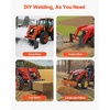 image:imageVEVOR Skid Steer Attachment Plate 38 Skid Steer Mount Plate with 228 Hitch Receiver Quick Attachment Loader Plates Compatible with Deere Kubota Bobcat Mahindra Skids Steers Tractor38 Inch