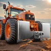 image:imageVEVOR Skid Steer Attachment Plate 38 Skid Steer Mount Plate with 228 Hitch Receiver Quick Attachment Loader Plates Compatible with Deere Kubota Bobcat Mahindra Skids Steers Tractor38 inch with Receiver