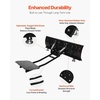 image:imageVEVOR Snow Plow Kit 48in Universal Snow Plow Attachment Height amp LeftRight Adjustable Quick to Detach Steel ATV Scrape Blade 3 Mount Options Efficient Snows Clearing for Most ATVs amp UTVs48inch