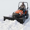 image:imageVEVOR Snow Plow Kit 60in Universal Snow Plow Attachment Height amp LeftRight Adjustable Quick to Detach Steel ATV Scrape Blade 3 Mount Options Efficient Snows Clearing for Most ATVs amp UTVs60inch