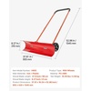image:imageVEVOR Snow Pusher 36 inch Wide Push Snow Shovel Plow for Driveway Sidewalks and Doorways with Segmented Handle Ergonomic Grip and HDPE Plastic Blade  HDPE Plastic Blade Winter Shovels with Segmented Handle Metal Edged Strip Portable Snow Removal Tool for Driveway GardenRed