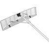 image:imageVEVOR Snow Roof Rake 24 in PP Plastic Blade 38182 ft Adjustable Roof Snow Scraper with Wheels AntiSlip Handle Snows Removal Tool Lightweight House Rooftop Rake for Leaves Debris RemovalAluminium Blade  21ft Reach