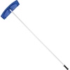 image:imageVEVOR Snow Roof Rake 24 in PP Plastic Blade 38182 ft Adjustable Roof Snow Scraper with Wheels AntiSlip Handle Snows Removal Tool Lightweight House Rooftop Rake for Leaves Debris Removal24 Plastic Blade x 182ft Reach