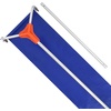 image:imageVEVOR Snow Roof Rake 24 in PP Plastic Blade 38182 ft Adjustable Roof Snow Scraper with Wheels AntiSlip Handle Snows Removal Tool Lightweight House Rooftop Rake for Leaves Debris Removal17 Aluminum Blade x 172ft Reach