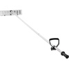 image:imageVEVOR Snow Roof Rake 24 in PP Plastic Blade 38182 ft Adjustable Roof Snow Scraper with Wheels AntiSlip Handle Snows Removal Tool Lightweight House Rooftop Rake for Leaves Debris RemovalAluminium Blade  21ft Reach