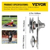 image:imageVEVOR Torque Converter CVT 2HP7HP 34 Go Kart Clutch 212CC 30 Series Mini Bike 10T 40 41 Chain and 12T 35 Replacement Set TAV2 3075 218353A Manco CVT Clutch Small Engine Drive Belt