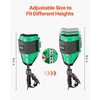 image:imageVEVOR Tree Climbing Spikes Set 1 Pair HeightAdjustable Climbing Spurs with Security Harness and Utility Rope 350lbs Load Capacity Tree Climbing Gear Arborist Equipment for Climbers Fruit PickingGreen