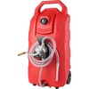 image:imageVEVOR 16 Gallon Fuel Caddy 78 Lmin Portable Gas Storage Tank Container with Hand Pump Rubber Wheels Fuel Transfer Storage Tank for Gasoline Diesel Machine Oil Car Mowers Tractor Boat Motorcycle  Fuel Transfer Storage Tank for Gasoline Diesel Machine Oil Car Mowers Tractor Boat Motorcycle with Hand Pump Rubber WheelsPolyethylene PE