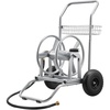 image:imageVEVOR Hose Reel Cart 200300ft HighPressure Garden Hose Cart Hoses Reel Carts with Two Wheels Handle amp HeavyDuty Mesh Storage Basket DualPurpose Portable Hoses Reels for Garden Car Pet