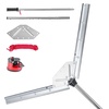 image:imageVEVOR Lake Weed Cutter Pond Aquatic Plant Cutting Tool with 48 in Max Cut Width Sharp and HeavyDuty Steel Blades Pond Rake with 30 ft Throw Rope for Cattail Phragmites Lilly Pads amp Chara2037in