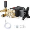 image:imageVEVOR Pressure Washer Pump 1 Shaft Horizontal Triplex Plunger 3600 PSI 37 GPM Replacement Power Washer Pumps Kit with Siphon Tube Hardware Compatible with Simpson MorFlex 40224 40225 402263600 PSI