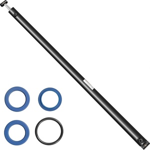 image:imageVEVOR Hydraulic Cylinder 2 Bore 36 Stroke Hydraulic Ram Cylinder Work Pressure 3000psi Welded Double Acting Cross Tube Port Size SAE6 Hydraulic Lifting Cylinder 2 x 36 inches Max Length 80 inches
