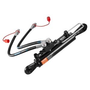 image:imageVEVOR Hydraulic Top Link Cat 228516 in 19111628 in Hydraulic Cylinder with 2 Hoses amp G38 Check ValveCat11814 in  18182638 in
