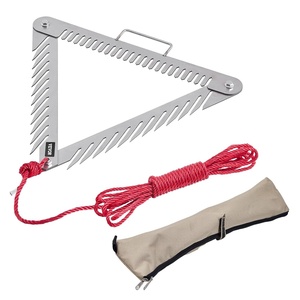 image:imageVEVOR Lake Weed Cutter Pond Aquatic Plant Cutting Tool with 48 in Max Cut Width Sharp and HeavyDuty Steel Blades Pond Rake with 30 ft Throw Rope for Cattail Phragmites Lilly Pads amp Chara24in