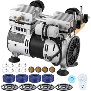 image:imageVEVOR Pond Aerators 67CFM Aeration System for Lakes up to 3 Acres 1 HP Air Compressor 4 Diffusers amp Four 100 Weighted Tubing Outdoor Pond Aeration Pump for Deep Water Oxygen Circulation67CFM4 Nano diffusers