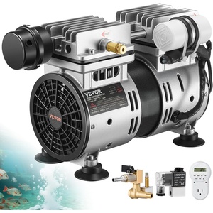 image:imageVEVOR Pond Aerators 67CFM Aeration System for Lakes up to 3 Acres 1 HP Air Compressor 4 Diffusers amp Four 100 Weighted Tubing Outdoor Pond Aeration Pump for Deep Water Oxygen CirculationNo diffuser