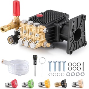 image:imageVEVOR Pressure Washer Pump 1 Shaft Horizontal Triplex Plunger 3600 PSI 37 GPM Replacement Power Washer Pumps Kit with Siphon Tube Hardware Compatible with Simpson MorFlex 40224 40225 402264400 PSI