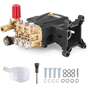 image:imageVEVOR Pressure Washer Pump 1 Shaft Horizontal Triplex Plunger 4000 PSI 40GPM Replacement Power Washer Pumps Kit with Hardware Compatible with Simpson MorFlex 40224 40225 40226 Santoprene40 GPM New Version