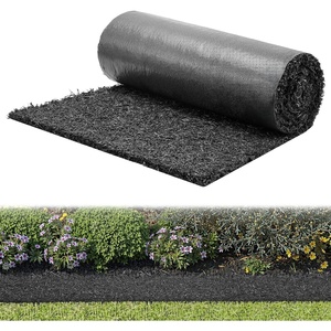 image:imageVEVOR Rubber Mulch Mat Roll 96 x 22 in Recycled Rubber Mulch Mat 05 Thick Cuttable Reduced Weed Growth NaturalLooking Weed Barrier Mat Permanent Walkway Pathway for Landscaping96 x 24 in