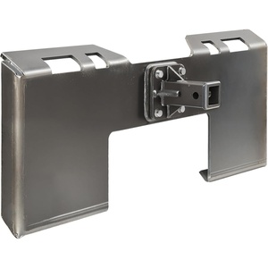 image:imageVEVOR Skid Steer Attachment Plate 38 Skid Steer Mount Plate with 228 Hitch Receiver Quick Attachment Loader Plates Compatible with Deere Kubota Bobcat Mahindra Skids Steers Tractor38 inch with Receiver