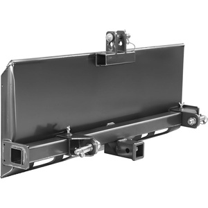 image:imageVEVOR Skid Steer Attachment Plate 38 Skid Steer Mount Plate with 228 Hitch Receiver Quick Attachment Loader Plates Compatible with Deere Kubota Bobcat Mahindra Skids Steers Tractorskid steer plate