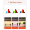 image:imageVEVOR Indoor Greenhouse with Grow Light 59 in Tall 4Tier Plant Stand with Clear Cover Timer amp Hygrometer 180W Full Spectrum Grow Lights Metal Lighted Plants Shelf Holder for Indoor Plants3 Light Modes