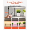 image:imageVEVOR Indoor Greenhouse with Grow Light 59 in Tall 4Tier Plant Stand with Clear Cover Timer amp Hygrometer 180W Full Spectrum Grow Lights Metal Lighted Plants Shelf Holder for Indoor PlantsBlack