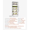 image:imageVEVOR Indoor Greenhouse with Grow Light 59 in Tall 4Tier Plant Stand with Clear Cover Timer amp Hygrometer 180W Full Spectrum Grow Lights Metal Lighted Plants Shelf Holder for Indoor PlantsBlack