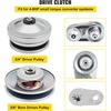 image:imageVEVOR Torque Converter 30 Series 212 Predator Torque Converter kit Go Kart Mini Bike Comet Clutch Set 34 Inch 10T 40 or 41 Chain Predator Driver Pulley Replacement Comet TAV234 Inch 10T