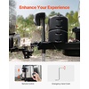 image:imageVEVOR 5000 lbs Electric Trailer Jack Heavy Duty RV Electric Power Tongue Jack with 2 Way Connector Remote Control Crank Handle amp Weatherproof Jack Cover 10283 Lift for Trailers amp Campers572 in