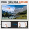 image:imageVEVOR Projector Screen with Stand 100 Inch 160 Wide Angle Indoor Outdoor Projection Screen 169 4K HD Wrinkleless Portable DualTripod Screens with Carry Bag for Movie Home Theater PresentationSixfooted 150