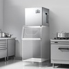 image:imageVEVOR Commercial Ice Maker Machine  Head 300 LbsDay Stainless Steel Ice Machine with Scheduled IceMaking SelfCleaning Adjustable Thickness Ideal for Restaurant Bar Cafe Hotel  Head Only  Ideal for Restaurant Bar Cafe Hotel Stainless Steel Material with Scheduled IceMaking SelfCleaning Adjustable Thickness2205 x 1752 x 2205 in