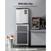 image:imageVEVOR Commercial Ice Maker Machine  Head 300 LbsDay Stainless Steel Ice Machine with Scheduled IceMaking SelfCleaning Adjustable Thickness Ideal for Restaurant Bar Cafe Hotel  Head Only  Ideal for Restaurant Bar Cafe Hotel Stainless Steel Material with Scheduled IceMaking SelfCleaning Adjustable Thickness800LBS24HGS