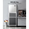image:imageVEVOR Commercial Ice Maker Machine  Head 300 LbsDay Stainless Steel Ice Machine with Scheduled IceMaking SelfCleaning Adjustable Thickness Ideal for Restaurant Bar Cafe Hotel  Head Only  Ideal for Restaurant Bar Cafe Hotel Stainless Steel Material with Scheduled IceMaking SelfCleaning Adjustable Thickness650LBS24HDB
