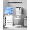 image:imageVEVOR Commercial Ice Maker Machine  Head 300 LbsDay Stainless Steel Ice Machine with Scheduled IceMaking SelfCleaning Adjustable Thickness Ideal for Restaurant Bar Cafe Hotel  Head Only  Ideal for Restaurant Bar Cafe Hotel Stainless Steel Material with Scheduled IceMaking SelfCleaning Adjustable Thickness1969 x 1969 x 2244 in