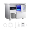image:imageVEVOR Commercial Ice Maker Machine 132 lbs24H Stainless Steel Ice Machine with Worktop 30 lbs Storage amp 70 CubesCycle SelfCleaning Freestanding IceMaking for Home Bar Office Restaurant Kitchen