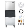 image:imageVEVOR Commercial Ice Maker Machine 360LBS24H IceMaking Machine with 250LBS Large Storage Bin Auto SelfCleaning Ice Maker with Touchscreen for Bar Cafe Restaurant Business Commercial  For Bar Cafe Restaurant Business Ice Ready in 15 Min with Adjustable Ice Thickness Auto SelfCleaning and Touchscreen450