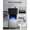 image:imageVEVOR Commercial Ice Maker Machine 360LBS24H IceMaking Machine with 250LBS Large Storage Bin Auto SelfCleaning Ice Maker with Touchscreen for Bar Cafe Restaurant Business Commercial  For Bar Cafe Restaurant Business Ice Ready in 15 Min with Adjustable Ice Thickness Auto SelfCleaning and Touchscreen360