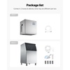 image:imageVEVOR Commercial Ice Maker Machine 360LBS24H IceMaking Machine with 250LBS Large Storage Bin Auto SelfCleaning Ice Maker with Touchscreen for Bar Cafe Restaurant Business Commercial  For Bar Cafe Restaurant Business Ice Ready in 15 Min with Adjustable Ice Thickness Auto SelfCleaning and Touchscreen550