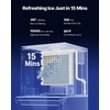 image:imageVEVOR Commercial Ice Maker Machine 360LBS24H IceMaking Machine with 250LBS Large Storage Bin Auto SelfCleaning Ice Maker with Touchscreen for Bar Cafe Restaurant Business Commercial  For Bar Cafe Restaurant Business Ice Ready in 15 Min with Adjustable Ice Thickness Auto SelfCleaning and Touchscreen360