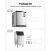 image:imageVEVOR Commercial Ice Maker Machine 360LBS24H IceMaking Machine with 250LBS Large Storage Bin Auto SelfCleaning Ice Maker with Touchscreen for Bar Cafe Restaurant Business Commercial  For Bar Cafe Restaurant Business Ice Ready in 15 Min with Adjustable Ice Thickness Auto SelfCleaning and Touchscreen800
