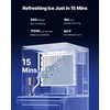 image:imageVEVOR Commercial Ice Maker Machine 360LBS24H IceMaking Machine with 250LBS Large Storage Bin Auto SelfCleaning Ice Maker with Touchscreen for Bar Cafe Restaurant Business Commercial  For Bar Cafe Restaurant Business Ice Ready in 15 Min with Adjustable Ice Thickness Auto SelfCleaning and Touchscreen550