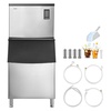 image:imageVEVOR Commercial Ice Maker Machine 360LBS24H IceMaking Machine with 250LBS Large Storage Bin Auto SelfCleaning Ice Maker with Touchscreen for Bar Cafe Restaurant Business Commercial  For Bar Cafe Restaurant Business Ice Ready in 15 Min with Adjustable Ice Thickness Auto SelfCleaning and Touchscreen1000